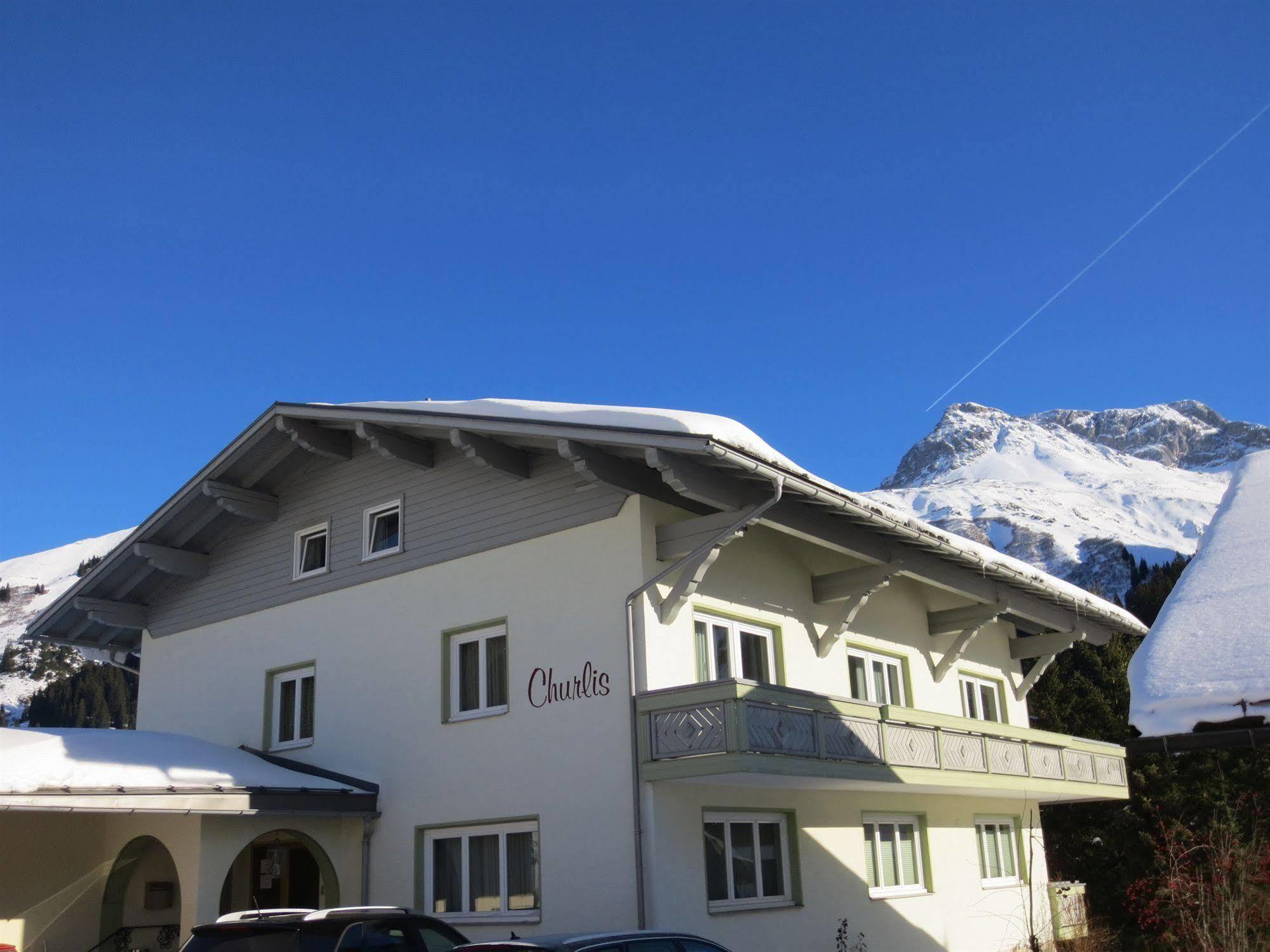 Pension Churlis Lech am Arlberg Eksteriør billede